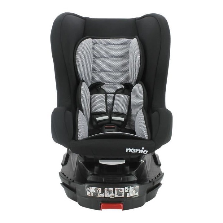 Nania Siege auto isofix pivotant Revo groupe 0/1 (0-18kg) - Hatrix gri