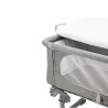 Nania Lit bébé cododo - DODI - Lit d'appoint 2 en 1 - Ultra confort matelas 4cm d'épaisseur