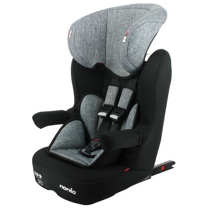 Nania Siege auto isofix IMAX groupe 1/2/3 (9-36kg) grand confort - Gri