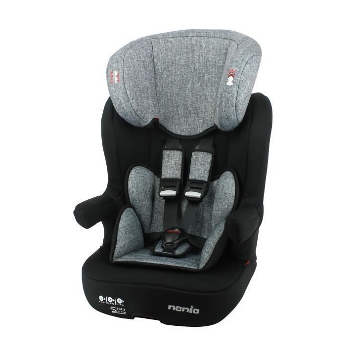 Nania Siege auto isofix IMAX groupe 1/2/3 (9-36kg) grand confort - Gri