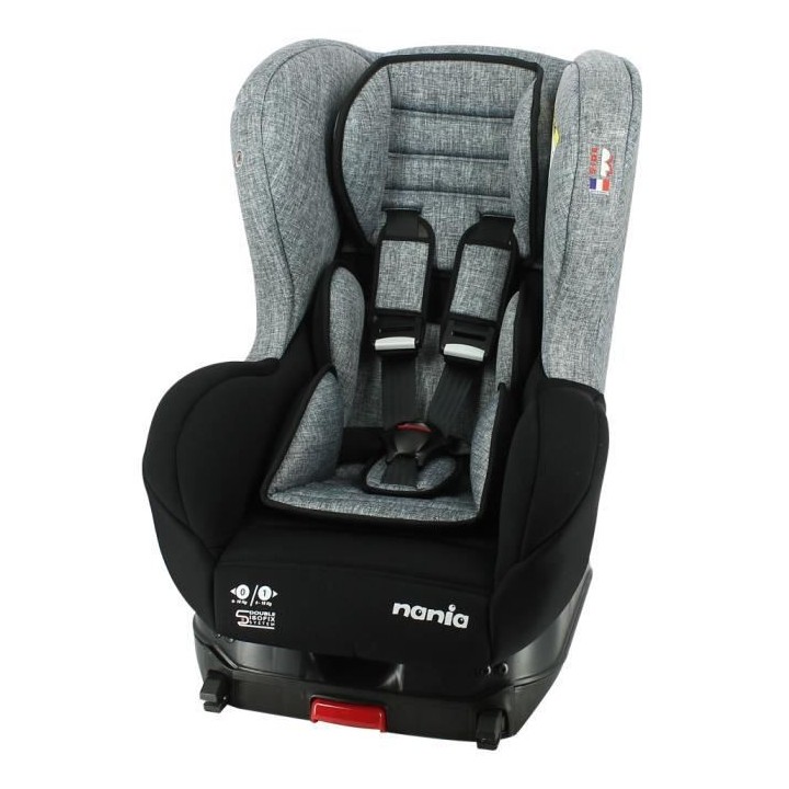 Nania Siege auto isofix COSMO groupe 0/1 (0-18kg) - grand confort - Gr