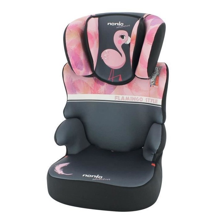 Nania Siege auto BEFIX groupe 2/3 (15-36kg) - Flamingo