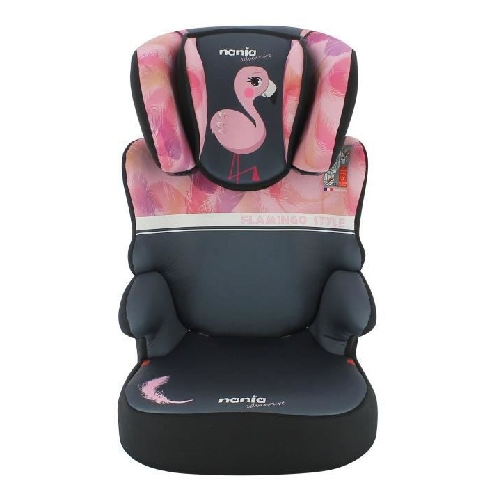 Nania Siege auto BEFIX groupe 2/3 (15-36kg) - Flamingo