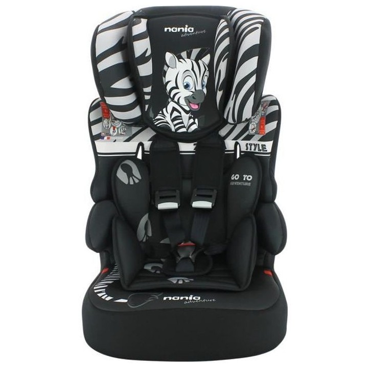 Nania Siege auto BELINE groupe 1/2/3 (9-36kg) - Zebra