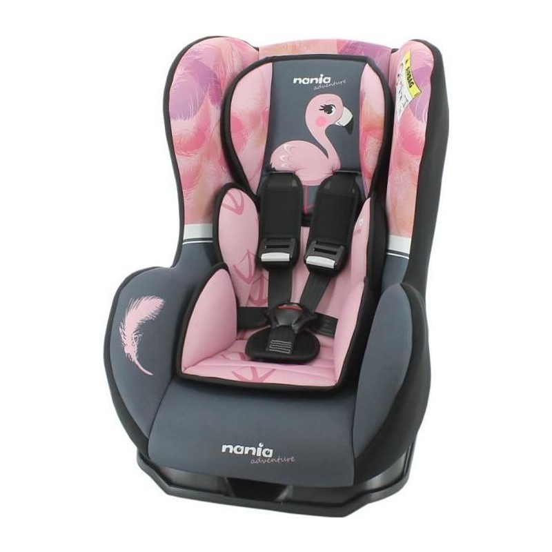 Nania Siege auto COSMO groupe 0/1 (0-18kg) - Flamingo