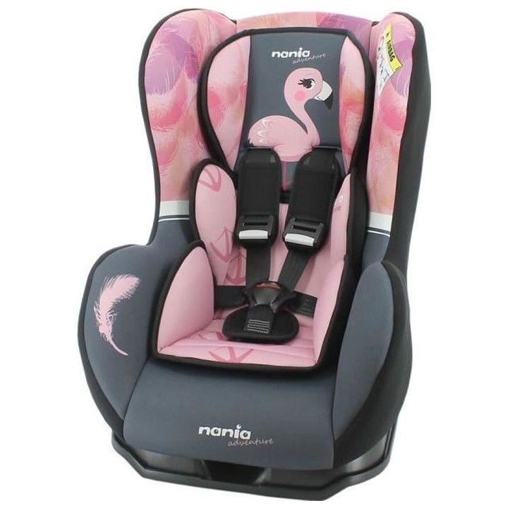 Nania Siege auto COSMO groupe 0/1 (0-18kg) - Flamingo