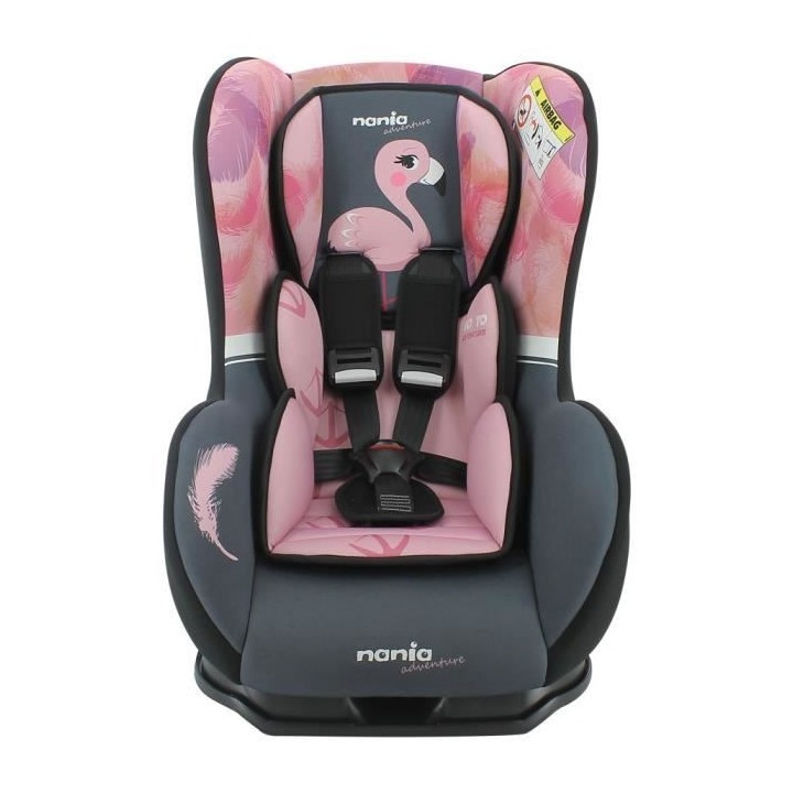 Nania Siege auto COSMO groupe 0/1 (0-18kg) - Flamingo