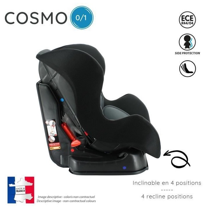 Nania Siege auto COSMO groupe 0/1 (0-18kg) - Flamingo