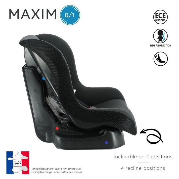 Nania Siege auto MAXIM groupe 0/1 (0-18kg) - assise - Linea gris