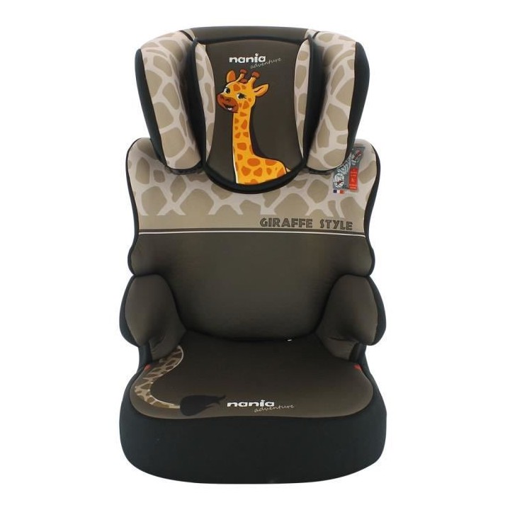 Nania Siege auto BEFIX groupe 2/3 (15-36kg) - 4 étoiles ADAC - Girafe
