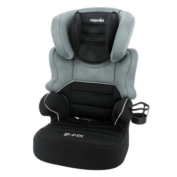 Nania Siege auto BEFIX groupe 2/3 (15-36kg) porte-gobelet - Gris luxe