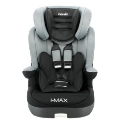 Nania Siege auto IMAX groupe 1/2/3 (9-36kg) 3 étoiles ADAC - Appuie-tete réglable - Gris luxe