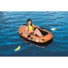 BESTWAY Bateau pneumatique Kondor 1000 avec 2 rames - 155 x 93 x 30 cm