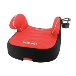 Nania Siege auto rehausseur bas DREAM easyfix groupe 3 (22-36kg) + porte-gobelet - Rouge