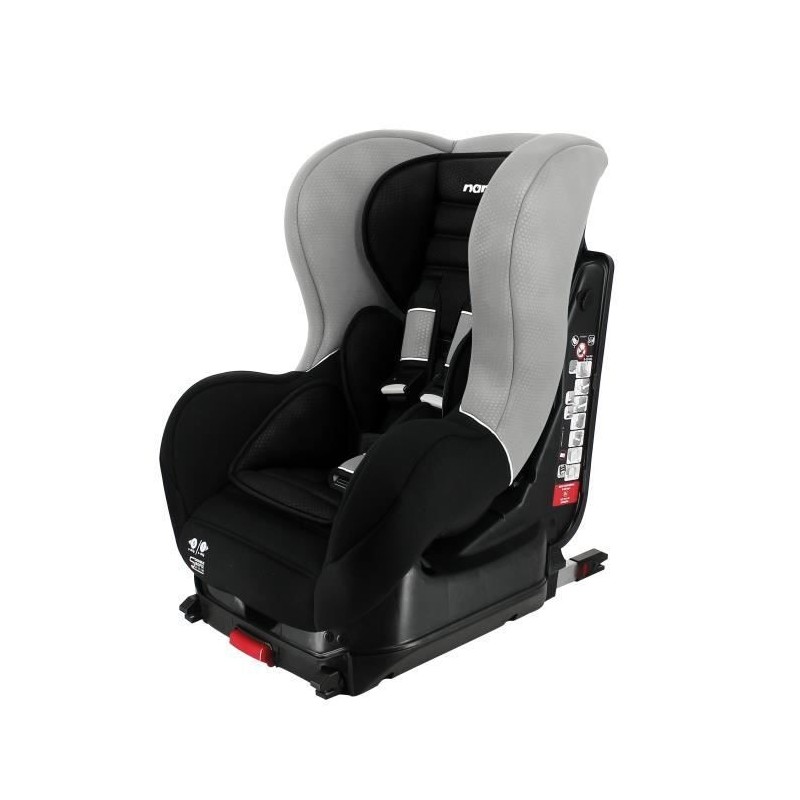 Nania Siege auto isofix COSMO groupe 0/1 (0-18kg) - grand confort - Gris luxe