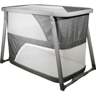 NANIA Lit bébé pliant LIDO 3 en 1 – berceau, lit pliant et parc b