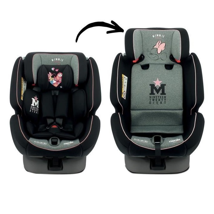 Disney Siege auto isofix ONE 360° groupe 0/1/2/3 (0-36kg) - Minnie