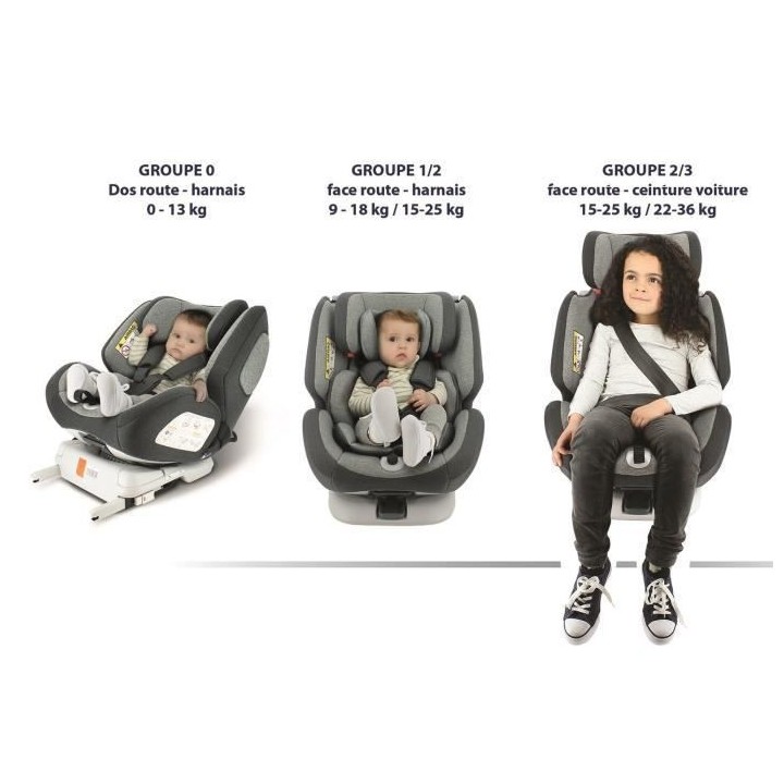 Disney Siege auto isofix ONE 360° groupe 0/1/2/3 (0-36kg) - Minnie