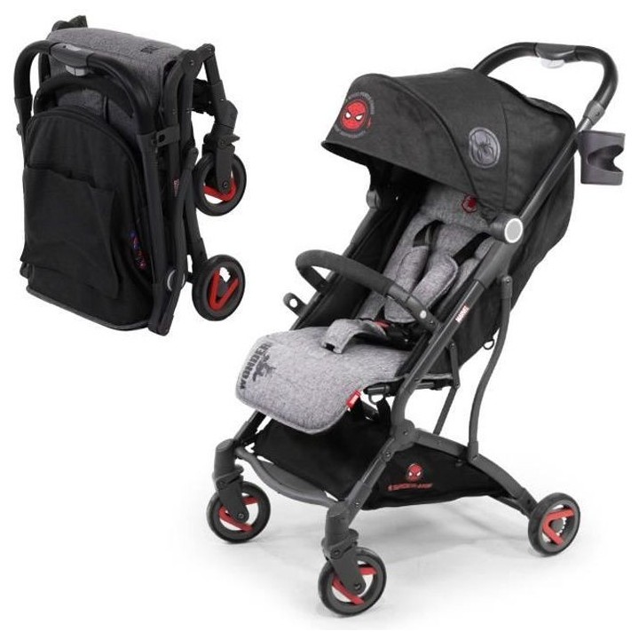 Poussette compacte CASSY NANIA - 6-36 mois - Jusqu'a 15kg - Dossier r