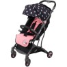 Poussette compacte CASSY NANIA - 6-36 mois - Jusqu'a 15kg - Dossier réglable - 4 roues pivotantes a amortisseurs - Minnie Happy