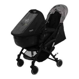 NANIA Poussette compacte Lili - Siege Auto Beone groupe 0+ et Nacelle
