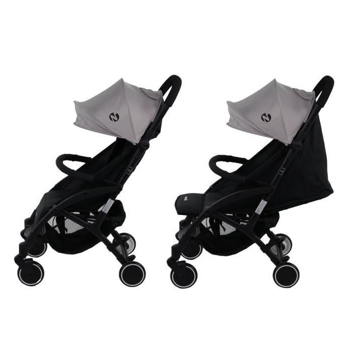 NANIA Poussette compacte Lili - Siege Auto Beone groupe 0+ et Nacelle