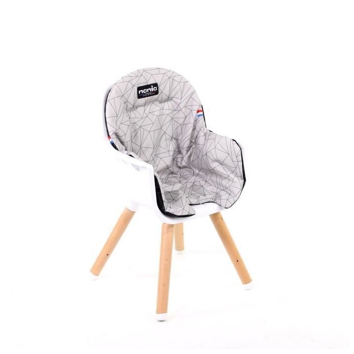 Nania - Chaise Haute évolutive PAULETTE - Des 6 mois jusqu'a 5 ans -