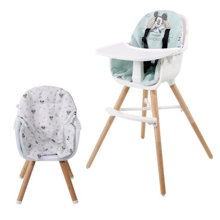 Nania - Chaise Haute évolutive PAULETTE - Des 6 mois jusqu'a 5 ans -