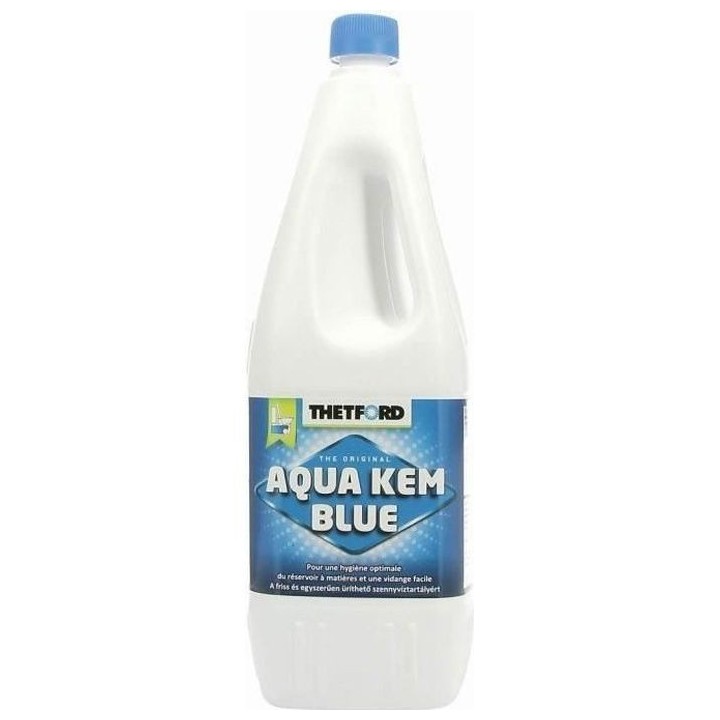 THETFORD Liquéfiant WC Chimique Aqua Kem bleu 2 Litres