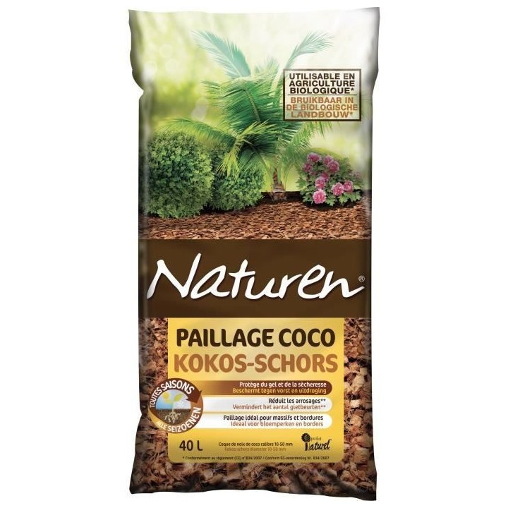 NATUREN Paillage Coco - 40L