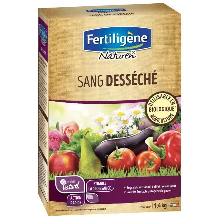 NATUREN Sang Desséché - 1,4 kg
