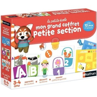 NATHAN La Petite Ecole - Mon Grand Coffret Petite Section - jeu éduca