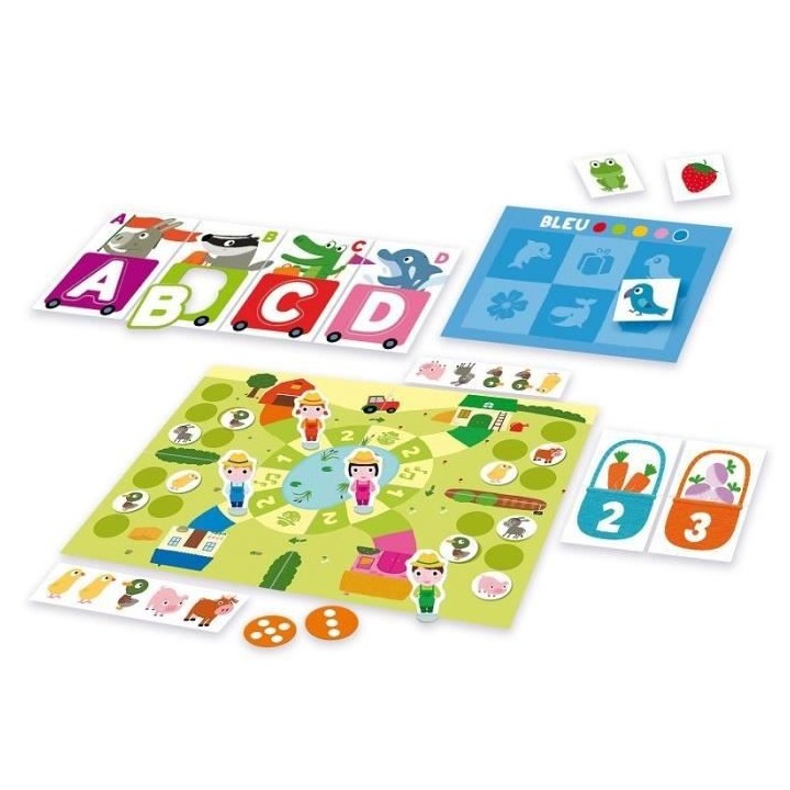 NATHAN La Petite Ecole - Mon Grand Coffret Petite Section - jeu éduca