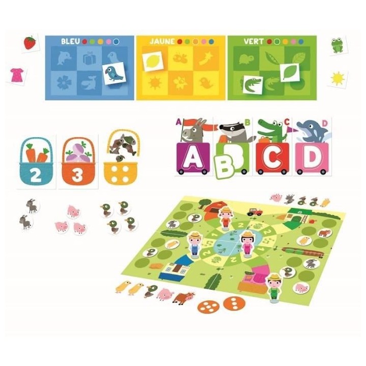 NATHAN La Petite Ecole - Mon Grand Coffret Petite Section - jeu éduca