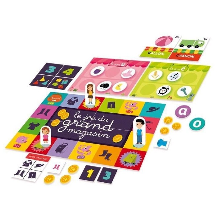 NATHAN La Petite Ecole - Mon Grand Coffret Moyenne Section - Jeu éduc