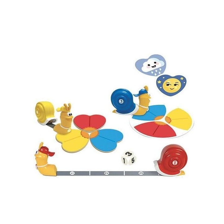 Les Escargots Go - Jeu de Société enfant - NATHAN