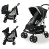 NANIA Poussette combinée trio Texas - Siege auto BEONE groupe 0+ (0-13kg) - 0-36 mois - Jusqu'a 15kg - Noir et beige