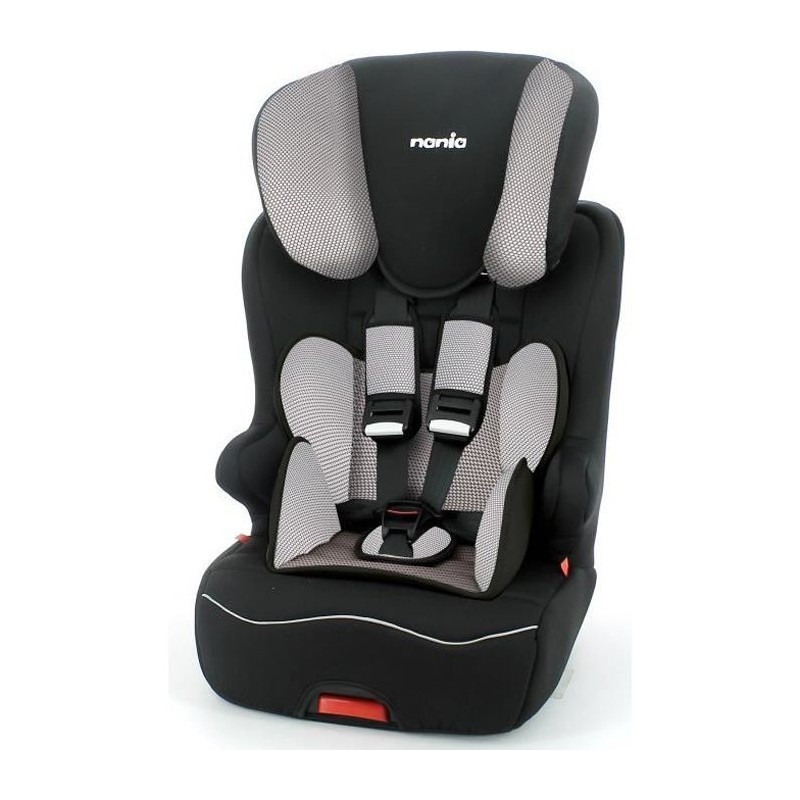 Nania Siege auto isofix RACER groupe 1/2/3 (9-36kg) - Hatrix Gris