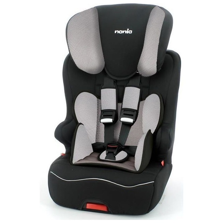 Nania Siege auto isofix RACER groupe 1/2/3 (9-36kg) - Hatrix Gris