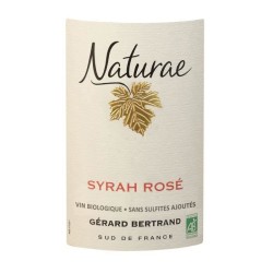 Gérard Bertrand Naturae Syrah Rosé IGP Pays d'Oc - Vin rosé du Languedoc-Roussillon - Bio