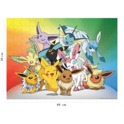 POKEMON - Puzzle 150 pieces - Evoli et ses évolutions - Nathan