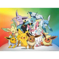 POKEMON - Puzzle 150 pieces - Evoli et ses évolutions - Nathan