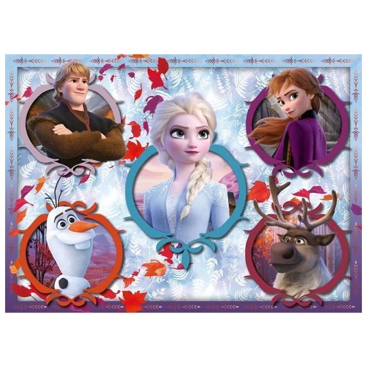 LA REINE DES NEIGES 2 Puzzle 60 pieces - Unis pour la vie - Nathan - P