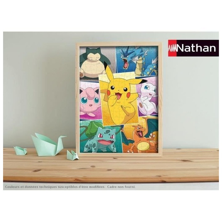 POKEMON - Puzzle 250 pieces - Types de Pokémon - Nathan