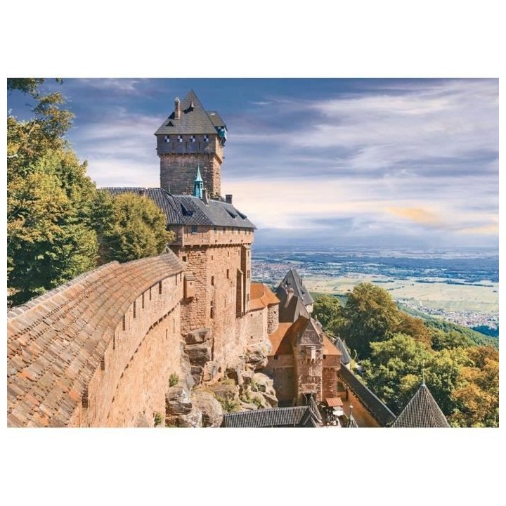 Nathan - Puzzle 1000 pieces - Château du Haut-Koenigsbourg, Alsace