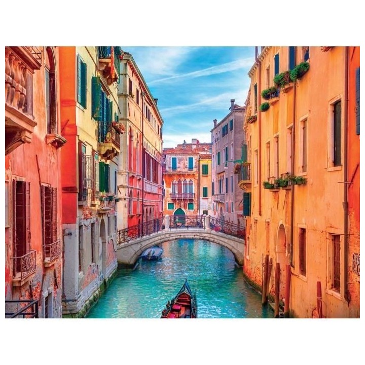 Nathan - Puzzle 2000 pieces - Sur les canaux de Venise