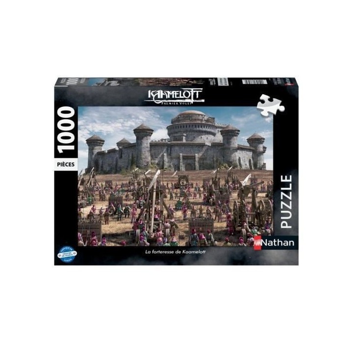 Nathan - Puzzle 1000 pieces - La forteresse de Kaamelott