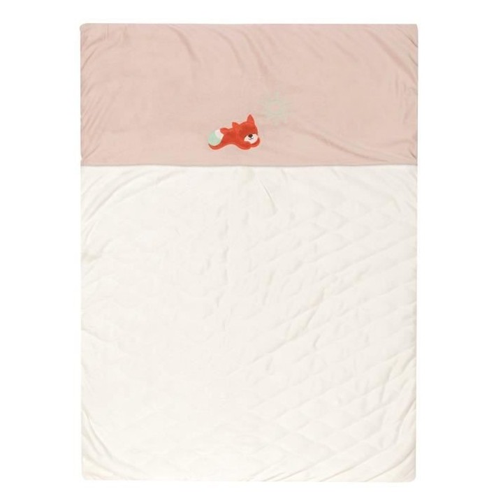 NATTOU Fanny & Oscar Couverture - 75 x 100 cm Beige/Camel