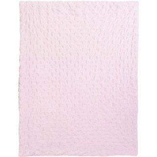 NATTOU Iris & Lali Couverture - 75 x 100 cm Rose/Blanc