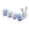 NATTOU Doudou chenille d'activités - En polyester - Bleu